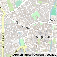 Karte Vigevano