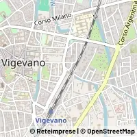 Karte Vigevano