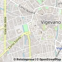 Mapa Vigevano