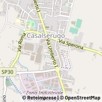 Карта Casalserugo