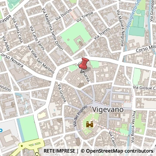 Mappa Via Cesarea, 28, 27029 Vigevano, Pavia (Lombardia)