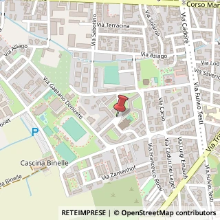 Mappa Via Martiri del Kiwu, 7, 13100 Vercelli, Vercelli (Piemonte)