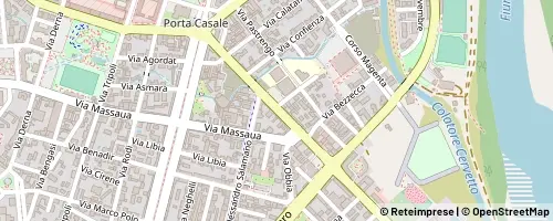 Mappa Vercelli