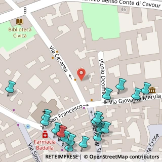 Mappa Via Cesarea, 27029 Vigevano PV, Italia (0.101)