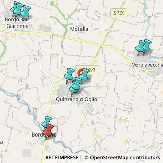 Mappa Via Forno, 25027 Quinzano d'Oglio BS, Italia (2.84917)