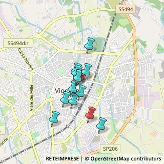 Mappa Via Camilla Rodolfi, 27029 Vigevano PV, Italia (0.63462)