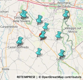 Mappa Via Giacomo Matteotti, 46040 Guidizzolo MN, Italia (7.34467)