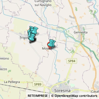 Mappa Via Unica, 26015 Soresina CR, Italia (1.71905)