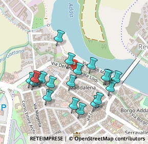 Mappa Via Defendente Lodi, 26900 Lodi LO, Italia (0.2305)