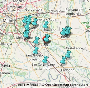 Mappa Via Defendente Lodi, 26900 Lodi LO, Italia (12.39)