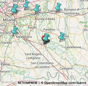 Mappa Via Defendente Lodi, 26900 Lodi LO, Italia (15.07455)