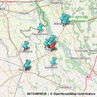 Mappa Via Ricci Giovanni Battista, 27029 Vigevano PV, Italia (5.90765)