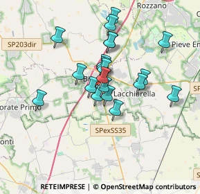 Mappa Via Cristoforo Colombo, 20080 Casarile MI, Italia (2.817)