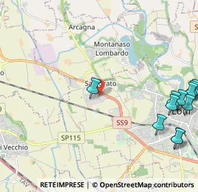 Mappa Via dei Maniscalchi, 26900 Lodi LO, Italia (3.01818)