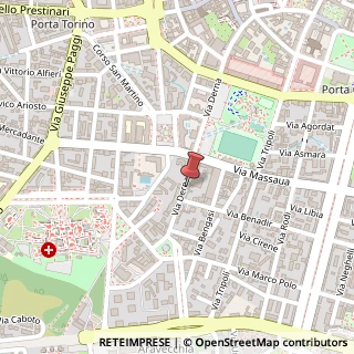 Mappa Via Derna, 15, 13100 Vercelli, Vercelli (Piemonte)