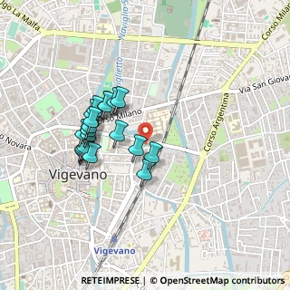Mappa Via A. De 'Bussi, 27029 Vigevano PV, Italia (0.3935)