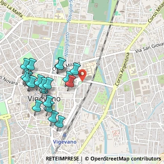 Mappa Via A. De 'Bussi, 27029 Vigevano PV, Italia (0.571)