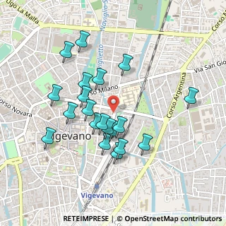 Mappa Viale Leonardo Da Vinci, 27029 Vigevano PV, Italia (0.4285)