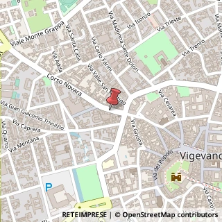Mappa Corso Novara, 4, 27029 Vigevano, Pavia (Lombardia)