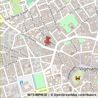 Mappa Corso Novara, n° 9, 27029 Vigevano, Pavia (Lombardia)