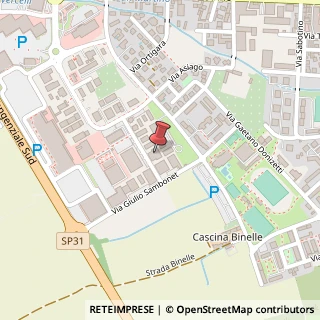 Mappa Via Mario Germano, 15, 13100 Vercelli, Vercelli (Piemonte)