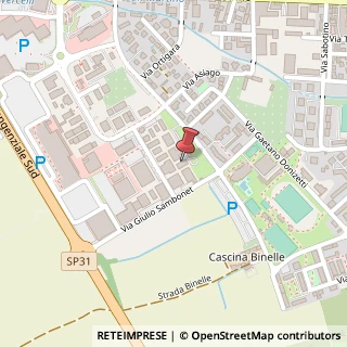 Mappa Via M. Bertinetti, 28, 13100 Vercelli, Vercelli (Piemonte)