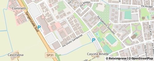Mappa Vercelli