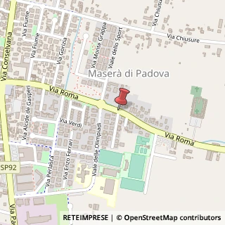 Mappa Via San Francesco,  1, 35020 Maserà di Padova, Padova (Veneto)