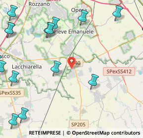 Mappa Via della Stazione, 27010 Siziano PV, Italia (6.57353)