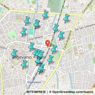 Mappa Via de Bussi Andrea, 27029 Vigevano PV, Italia (0.5065)