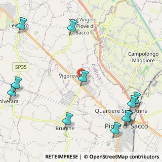 Mappa Via Zona Industriale, 35020 Sant'Angelo di Piove di Sacco PD, Italia (3.03455)