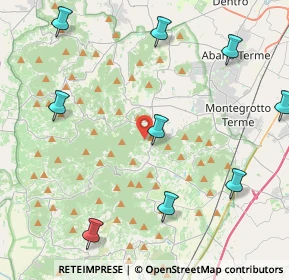 Mappa Via dei Momoli, 35030 Galzignano Terme PD, Italia (5.99182)