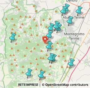 Mappa Via dei Momoli, 35030 Galzignano Terme PD, Italia (4.36733)