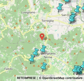 Mappa Via dei Momoli, 35030 Galzignano Terme PD, Italia (3.678)