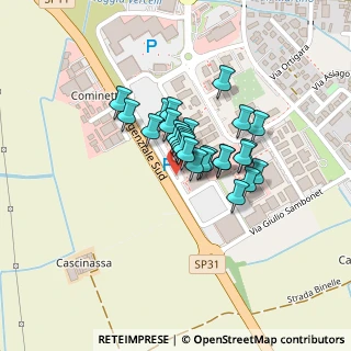 Mappa Variante Sud 15 Centro Commerciale Carrefour a, 13100 Vercelli VC, Italia (0.13577)