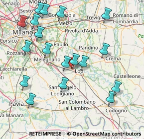 Mappa Via dei Battiferro, 26900 Lodi LO, Italia (18.29167)