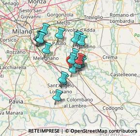 Mappa Via dei Battiferro, 26900 Lodi LO, Italia (9.878)