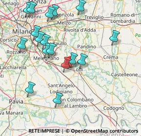 Mappa Via dei Battiferro, 26900 Lodi LO, Italia (17.42059)