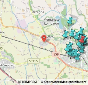 Mappa Via dei Battiferro, 26900 Lodi LO, Italia (2.913)
