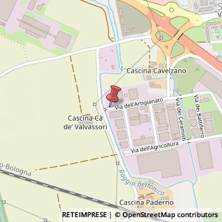 Mappa Via dell'Artigianato, 1/3, 26900 Lodi, Lodi (Lombardia)