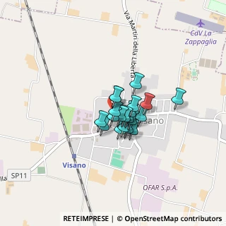 Mappa Via Avis, 25010 Visano BS, Italia (0.22)
