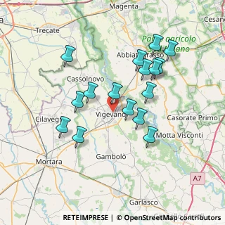 Mappa Via Lucrezia de Bastici, 27029 Vigevano PV, Italia (6.80188)
