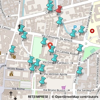 Mappa Via Lucrezia de Bastici, 27029 Vigevano PV, Italia (0.152)