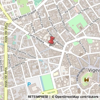 Mappa Corso Novara,  17, 27029 Vigevano, Pavia (Lombardia)
