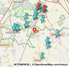 Mappa Piazza Giacomo Negri, 27010 Siziano PV, Italia (4.16)