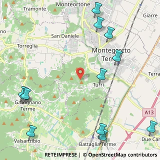 Mappa Via Monte Nero, 35036 Montegrotto Terme PD, Italia (3.14583)