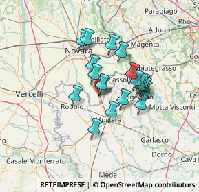 Mappa Via IV Novembre, 28071 Borgolavezzaro NO, Italia (10.1295)