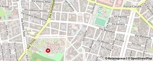 Mappa Vercelli