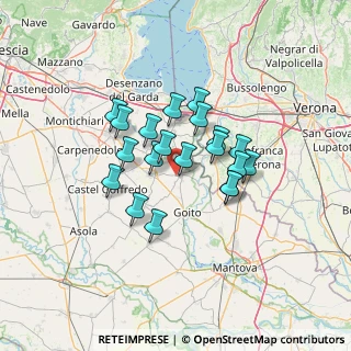 Mappa Strada Cantonale, 46049 Volta Mantovana MN, Italia (10.098)