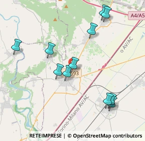 Mappa SP 593, 13040 Borgo d'Ale VC (4.20636)